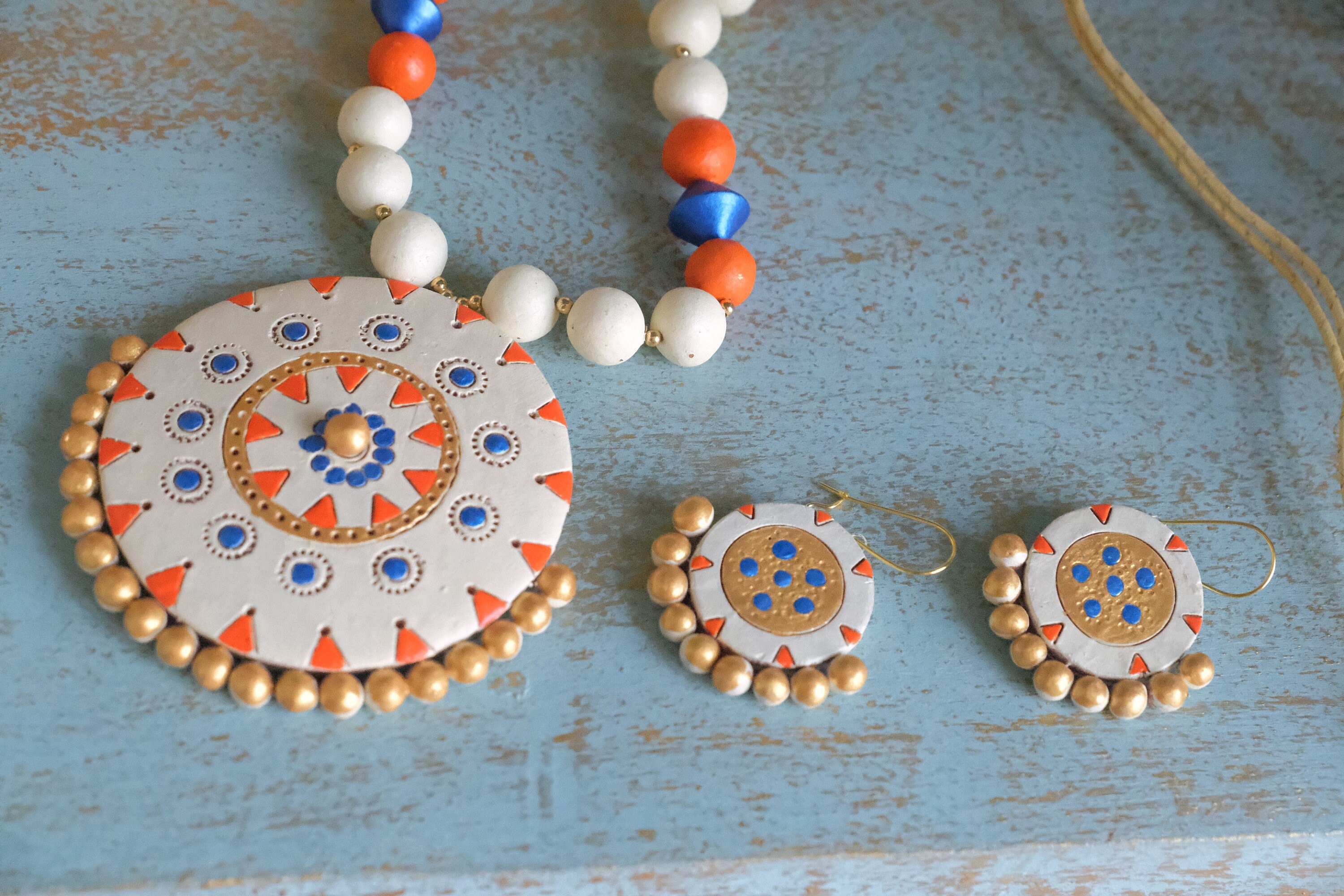 Terracotta simple pendant designs outlet