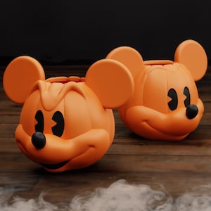 Spooky Mickey Jack O&#39; Lantern Decoration - Halloween festive Mickey Jack O&#39; Lantern Candy Bowl