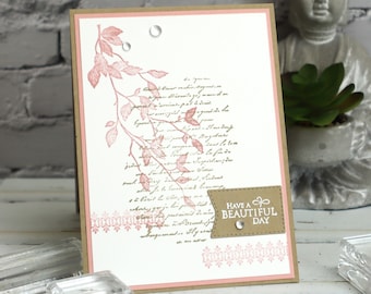 Greeting card for various occasions