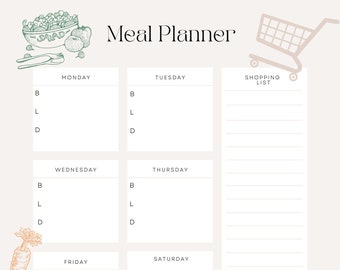 adaptive meal planner
