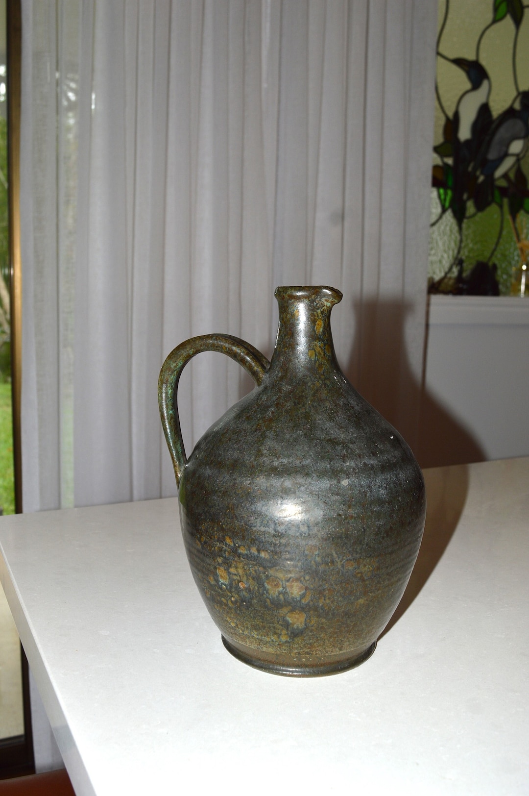 Australian Pottery Jug Henri Le Grand Canberra 1966 Etsy