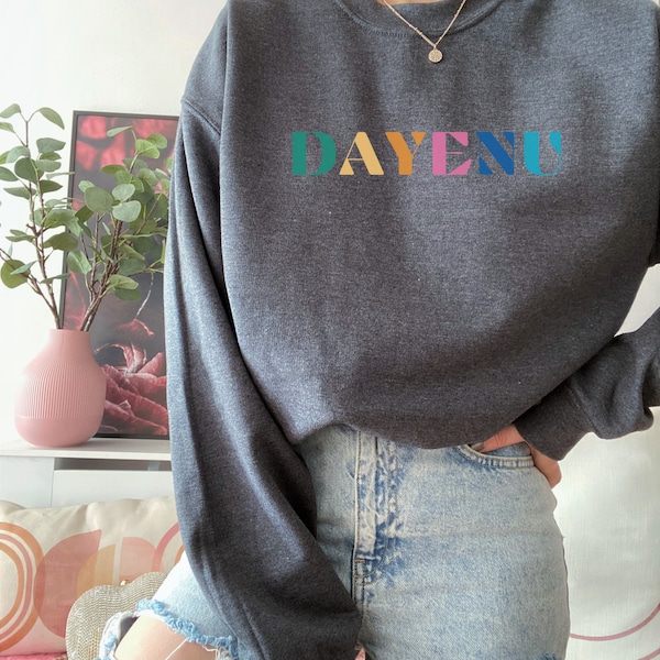 Dayenu Sweater, Passover Shirt, Passover Gift, Jewish Sweater, Judaica Gift, Pesach, Seder Gift, Cute Passover Shirt