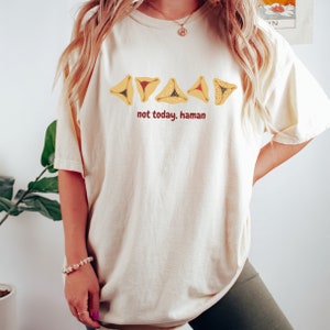 Purim Shirt, Jewish Holiday, Not Today, Haman, Jewish Holiday Shirt