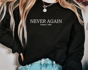 Am Yisrael Chai Israel Sweater Israel Jewish Pride Sweater Jewish Sweater Judaica Israeli Support Am Yisrael Chai shirt Jewish gift