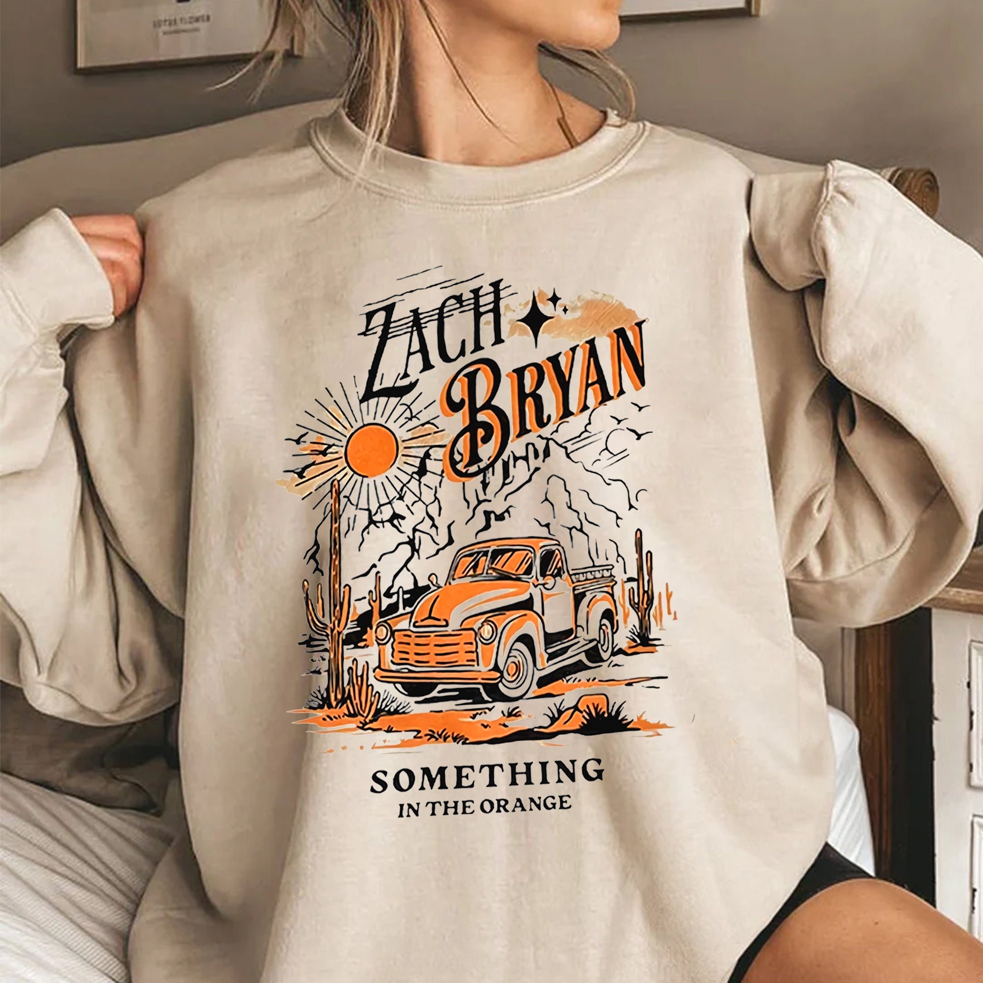 Discover Zach Bryan Something In The Orange Sweatshirt, Zach Bryan Sweater