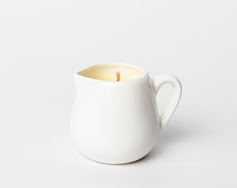 Bare - Vela de masaje de terciopelo, 77 g, sin perfume - Karité, mango, cera de abejas y jojoba - Hecha a mano en Los Ángeles