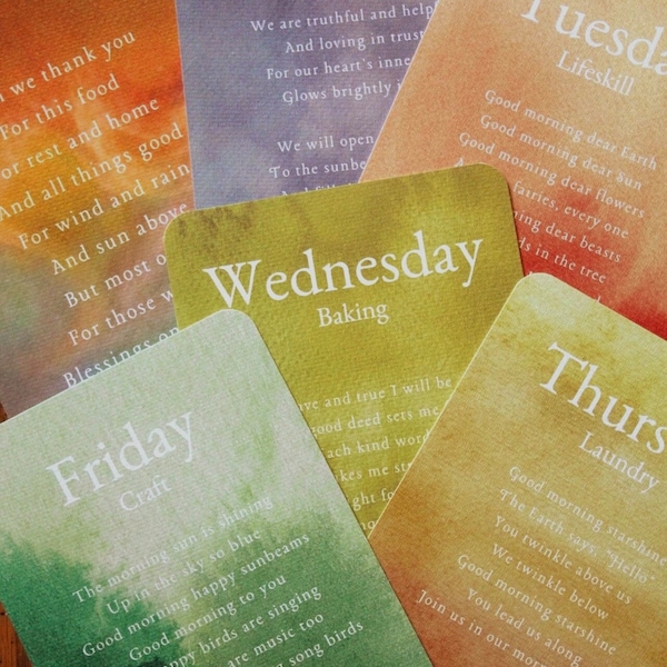 Daily Rhythm + Meal Blessing