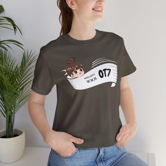 Jin of BTS and OT7 Design Unisex Tee - Etsy