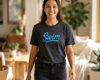 BTS Swim Song T-Shirt | "I Could Spend a Lifetime Watching You" Back Graphic