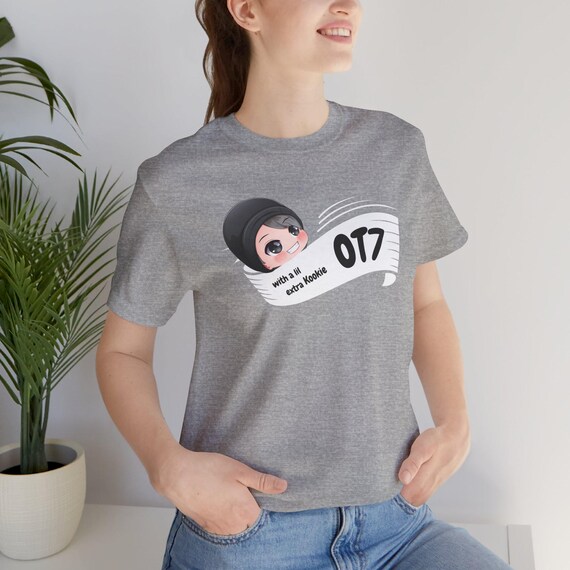 JK T-shirt, Kookie, BTS, Jungkook Unisex Tee, ARMY Gift, Fun and