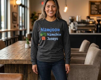 Namjoon Namchin Juseyo Long Sleeve Tee | RM of BTS Shirt