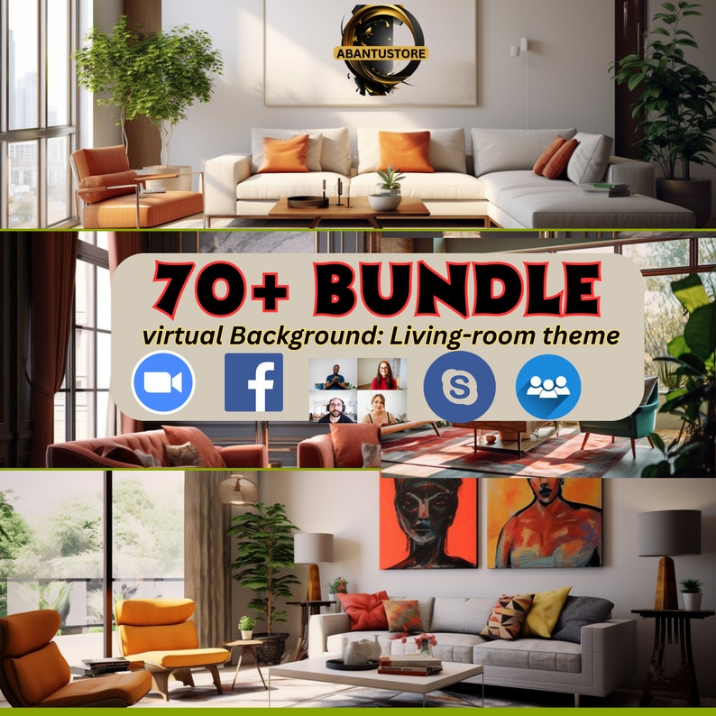 Stunning Virtual Backgrounds for Video Calls Transform Your Etsy Israel