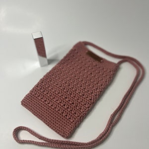 Womens Cell Phone Bag / Handmade / Purse / 100% Cotton / Crossbody image 2