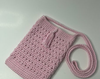 Women’s Cell Phone Bag / Handmade / Purse / 100% Cotton / Crossbody