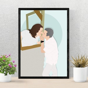 Couple portrait, Couple Portrait illustration , Custom Illustration, Couple illustration, Personalized Portrait, Couple Gift image 5