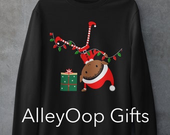 Zwarte Santa Helper, Zwarte Kerstman, Black Owned Shop, Black Owned Christmas Shop, Black Sanata Family, Black Santa Pyjama