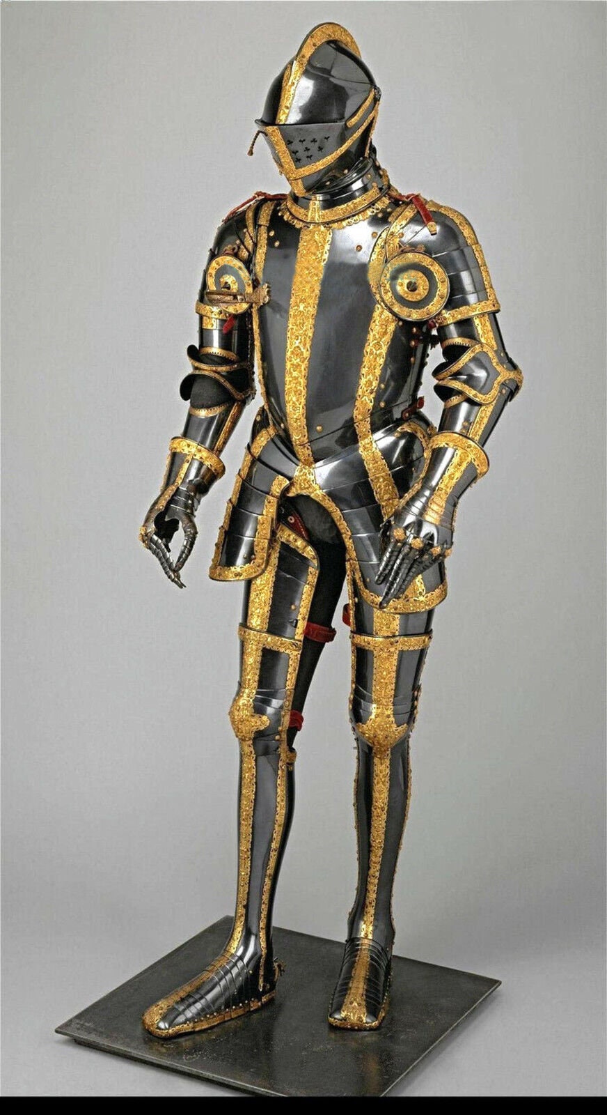 GOLD ARMOR, KNIGHT Cosplay, Medieval Armor, Personalized Live Action