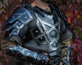 Moria Dwarven Knight Full Body Armor – Handmade Steel Suit with Cuirass | Fantasy Cosplay & LARP Gear