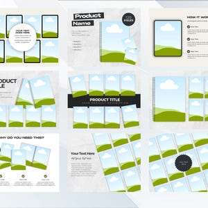 Planner Mockup, Journal Mockup, Etsy Templates, Canva Mockup, Digital Mockups, Product Mockup, Editable Mockup, Printable Mockup, Planner Template, Journal Template, Mockup Bundle