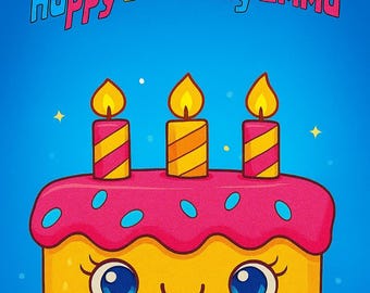 Personalized Birthday Coloring Pages for Kids | Custom Name Party Activity | 3 Printable Sheets | Ages 3-8 | Instant Download PDF