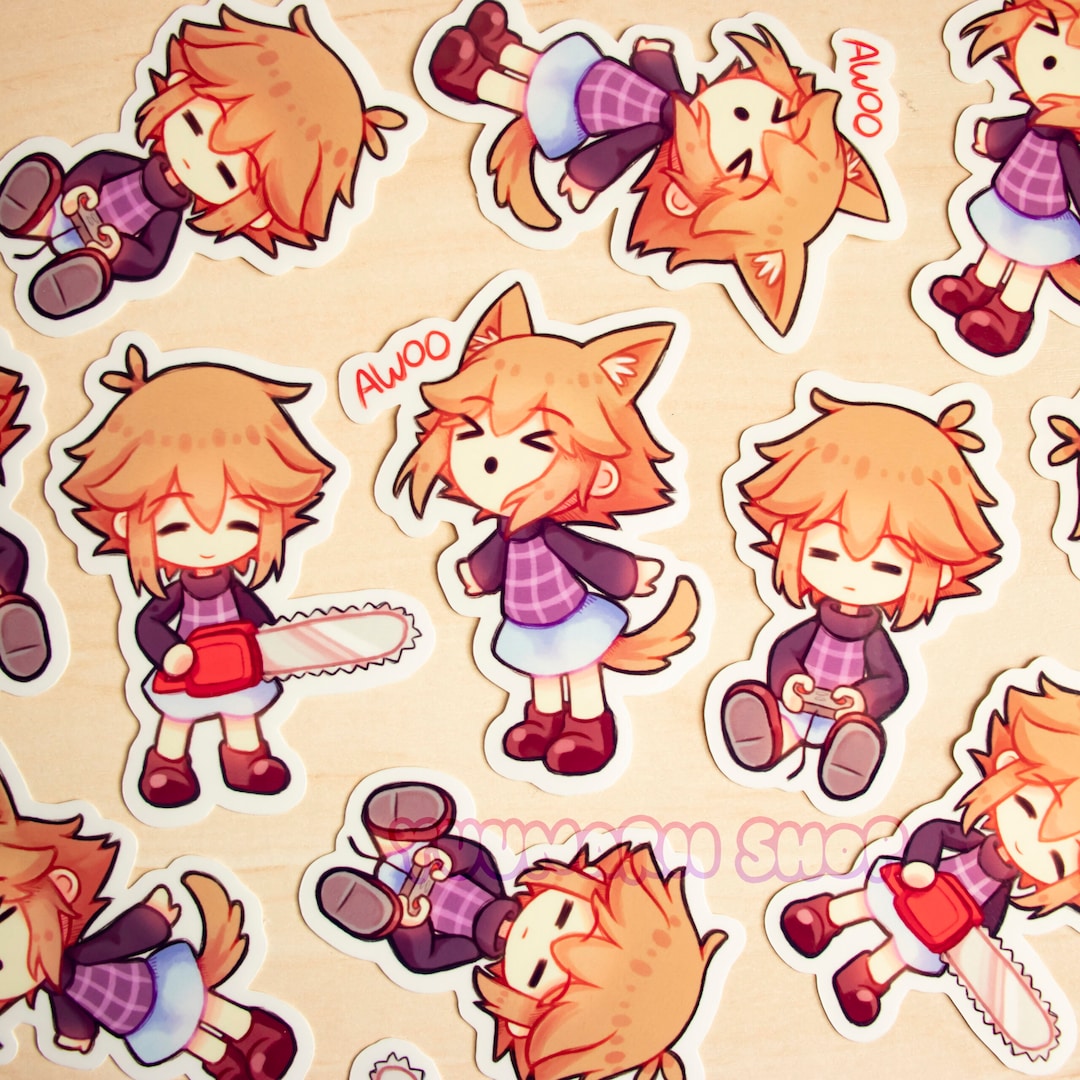 Urotsuki Vinyl Sticker Set Yume 2kki Sticker Yume Nikki