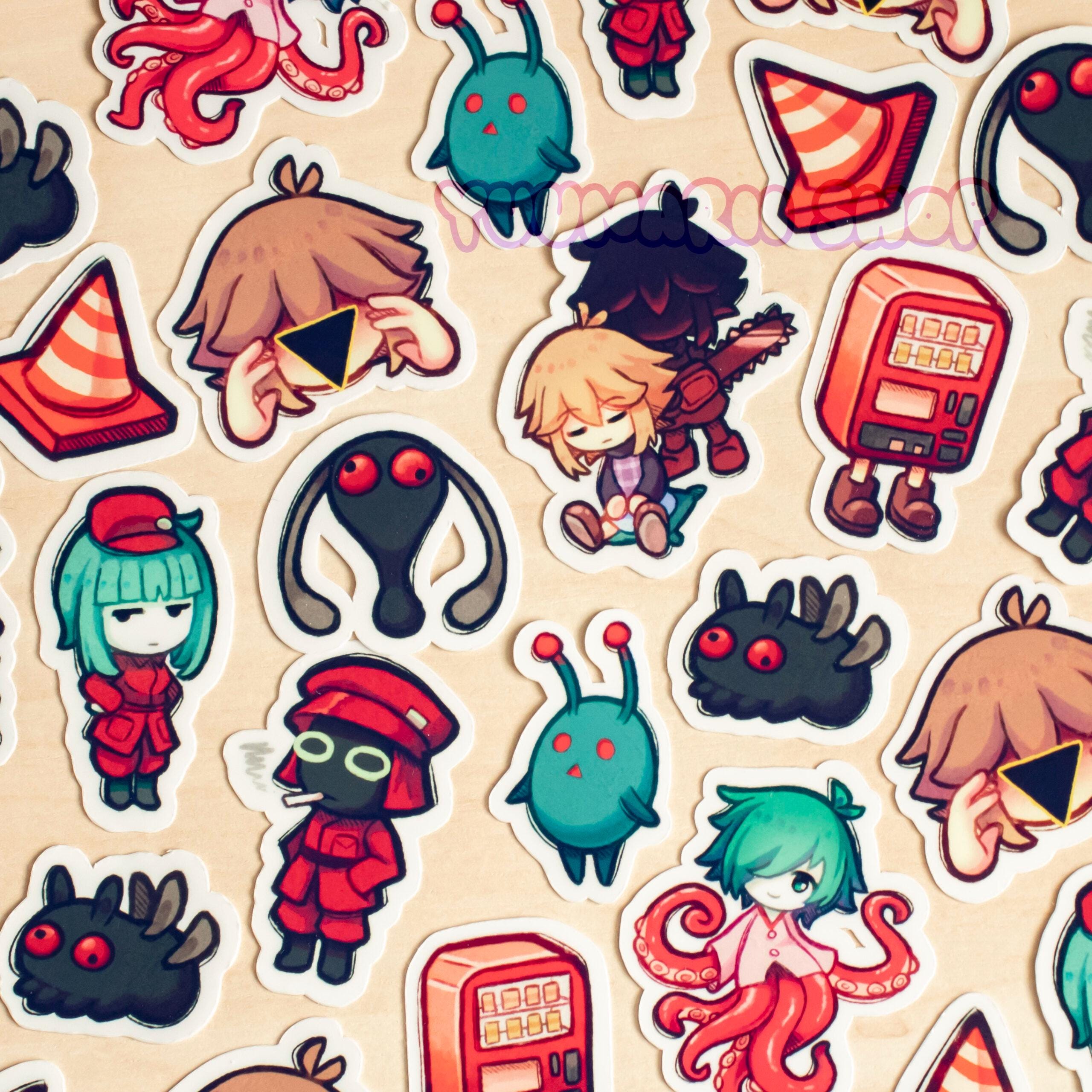 Yume 2kki Mini Vinyl Sticker Set / Yume Nikki Fangame Sticker