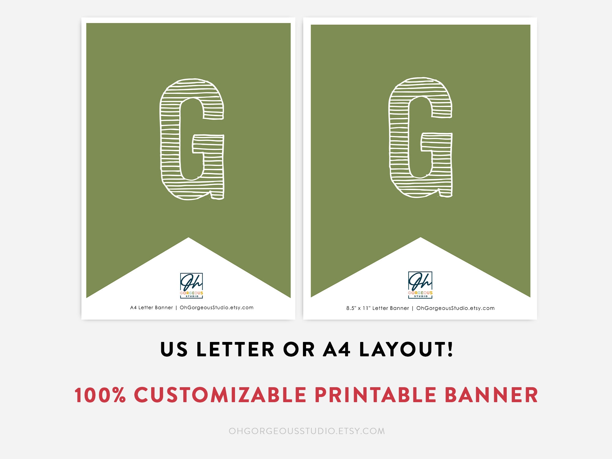 Free Customizable Printable Banner