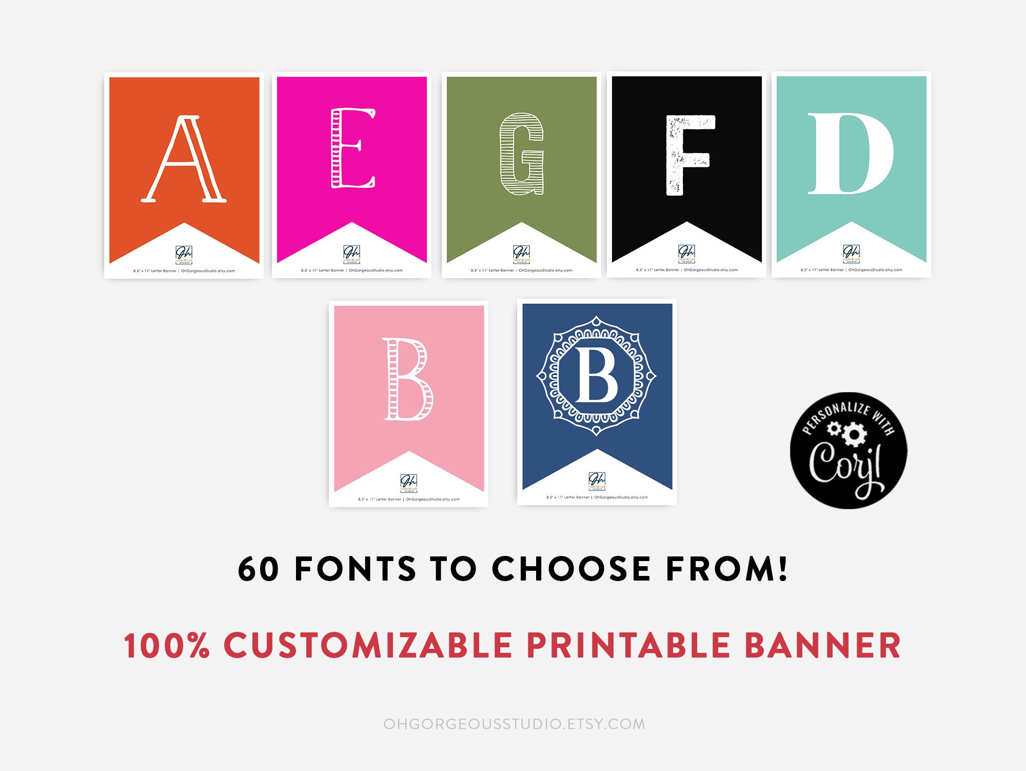 Free Customizable Printable Banner