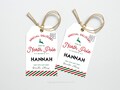Printable North Pole Special Delivery Tag Template | Editable Santa Gift Tags, Personalized Christmas Tags, From Santa Tag, Instant Download