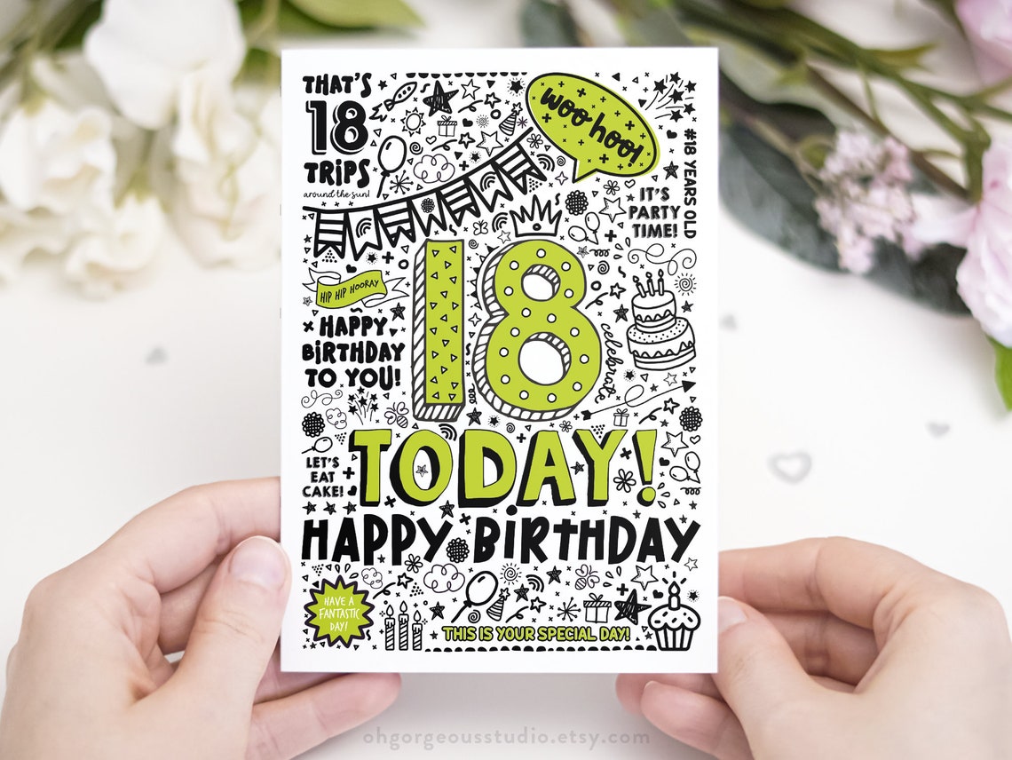 18th-birthday-card-doodle-style-printable-digital-download-etsy
