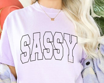 Sassy Varsity style SVG and PNG | funny svg, sassy svg, trendy sublimation, baddie svg, bad bitch energy svg, stay petty svg, petty af svg