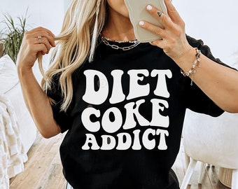 Diet coke addict SVG and PNG | Retro coke svg, coke lover svg, running on diet coke svg, fueled by svg, diet coke gifts, mom life svg