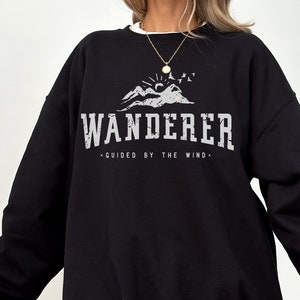 Wanderer SVG and PNG | wanderlust svg, camping svg, road trip svg, girls trip svg, camp life svg, nature svg, hiking svg, outdoors svg