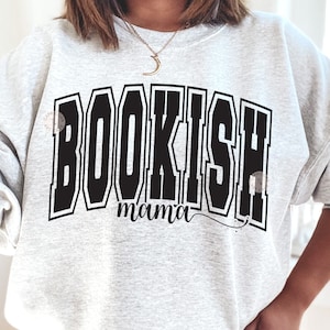 Bookish mama SVG and PNG | Bookish png, book lover svg, mom life png, book mom svg, smutty reader, spicy books svg, bookish mom, reading svg