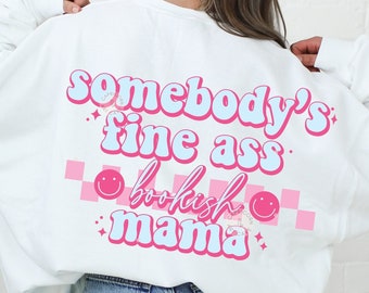 Fine Ass Bookish mama SVG and PNG | Bookish png, book lover svg, mom life png, book mom svg, smutty reader, spicy books svg, bookish mom