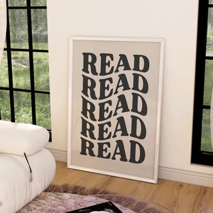 Impresión de arte librero / Arte de pared librero / Decoración de pared imprimible digital / Arte de pared amante del libro / Impresión de arte lector / Cartel de libro / Cartel librero
