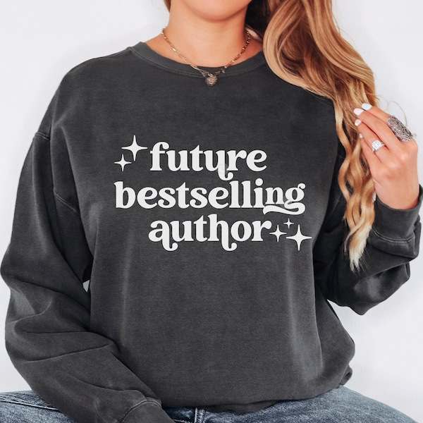 Future Bestselling Author SVG and PNG | bookish svg, author svg, writer svg, future author svg, book lover svg, reader svg, writer shirt