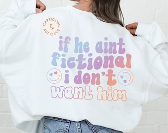 S'il n'est pas fictif SVG et PNG | png livresque drôle, conception de sublimation de petit ami de livre à usage commercial, lecteur de romance smutty, cricut