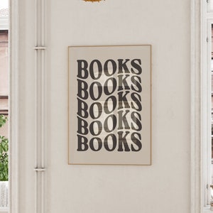 Bookish Art Print | Bookish Wall Art | Digital Printable Wall Decor | Book lover Wall Art | Reader Art Print | Book Poster | Bookish Poster