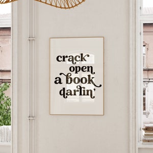 Bookish Art Print | Bookish Wall Art | Digital Printable Wall Decor | Book lover Wall Art | Reader Art Print | Book Poster | Bookish Poster