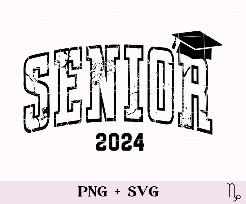 Buy Senior 2024 Distressed PNG and SVG 2024 Senior Svg Graduate Online