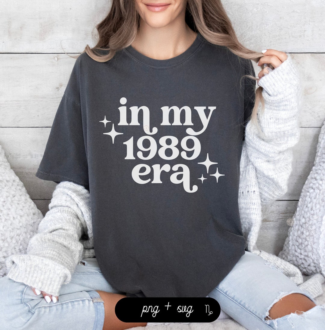 In My 1989 Era SVG and PNG Swiftie, Era Svg, Swifty Gifts, Swiftie Mama, Swiftie University, TV