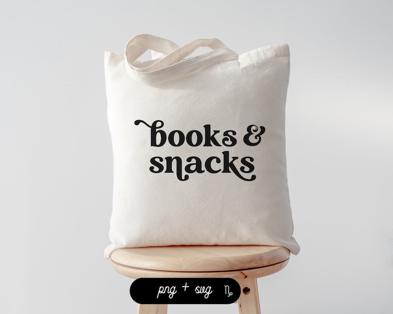 Böcker och snacks SVG och PNG | boklig svg, smutsiga böcker svg, kryddig bok svg, boklig tygväska, bokhandel svg, bokberoende svg, biblioteks svg bild 1