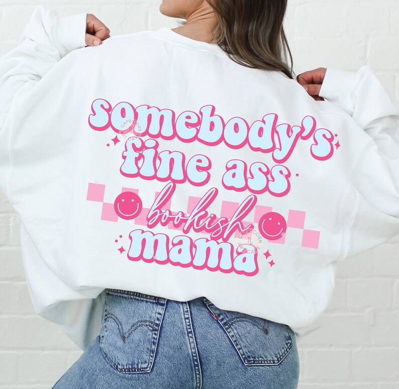 Fine Ass Bookish mamá SVG y PNG / Bookish png, amante de los libros svg, mamá vida png, libro mamá svg, lector obsceno, libros picantes svg, mamá libresca imagen 1