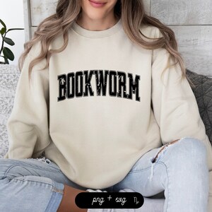 Bookworm SVG and PNG | Bookish Svg, Reader Svg, Book Lover Svg, Reading ...