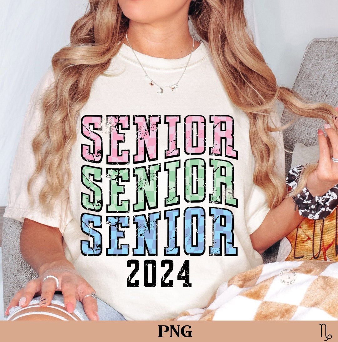 Senior 2024 Checkered PNG and SVG | 2024 Senior Svg, Graduate 2024 Svg ...