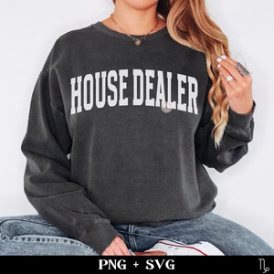 House Dealer SVG and PNG | real estate svg, local real estate agent svg, realtor svg, realtor png, home girl svg, real estate png