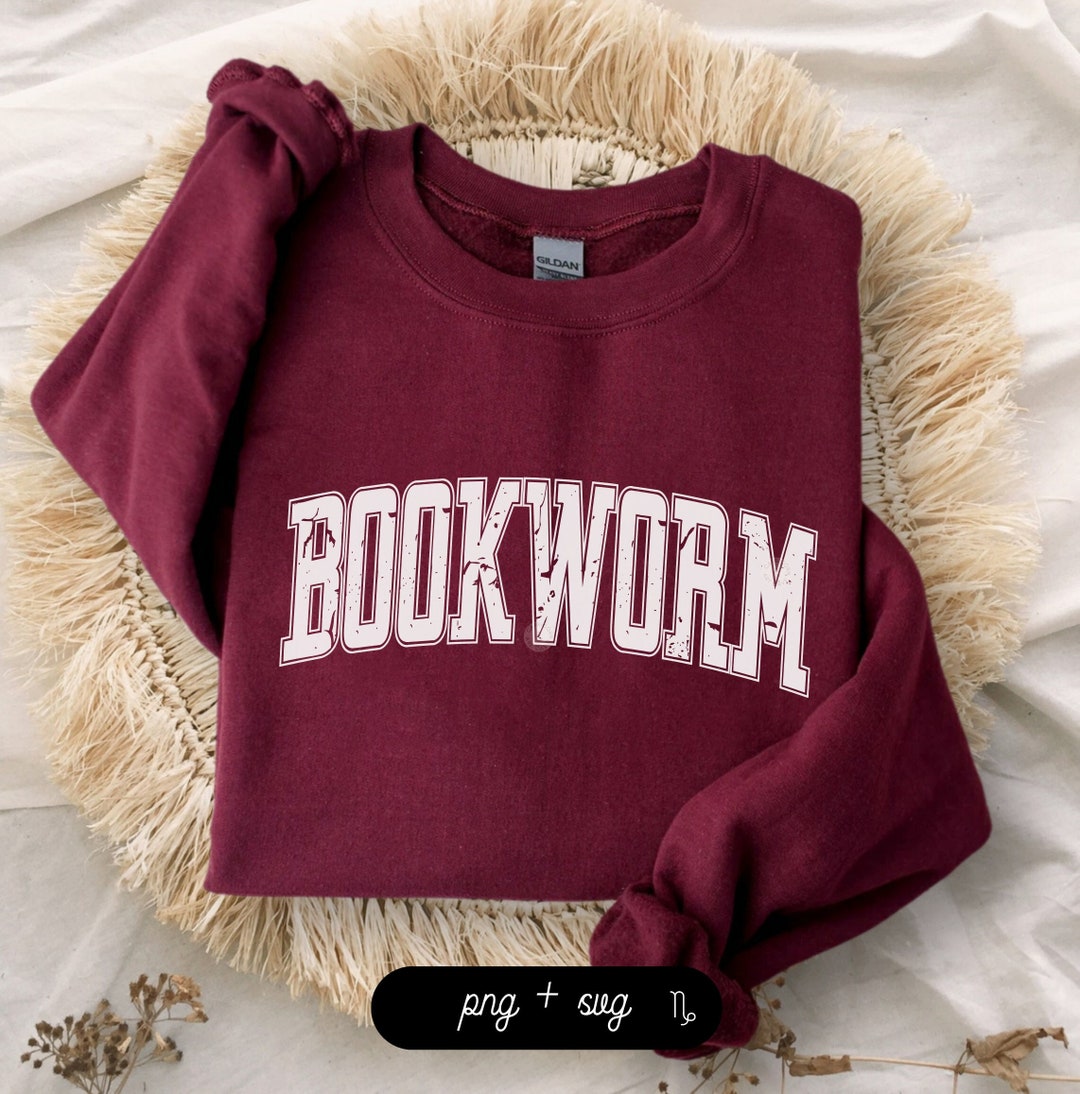 Bookworm SVG and PNG Bookish Svg Reader Svg Book Lover - Etsy UK