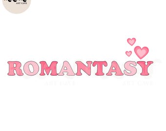 Romantasy girlie SVG and PNG | bookish svg, bookish svg, fantasy romance svg, book lover svg, fantasy reader svg, spicy book, smutty reader