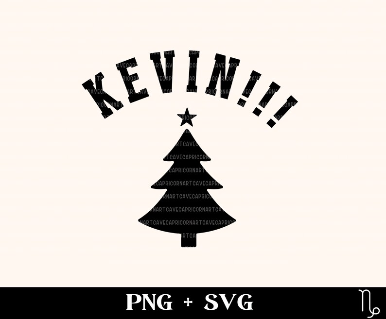 Kevin!!! SVG and PNG | Funny Christmas Svg, Christmas Movie Svg ...